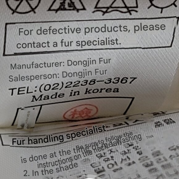 Beige mink fur coat - never worn! - Picture 11 of 11